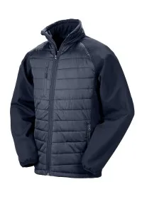 Padded Softshell Jacket Result R237XNavy/NAvy