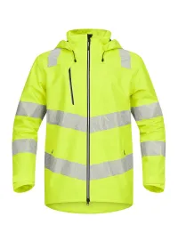 Pulsar Yellow Hi Vis Waterproof Softshell Jacket REACT RCT800