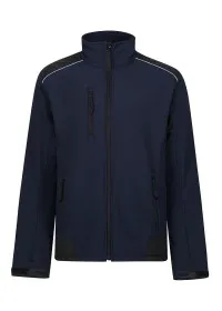 Regatta RG158 Sandstorm Workwear Softshell Navy/Black