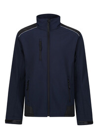 Regatta RG158 Sandstorm Workwear Softshell Navy/Black
