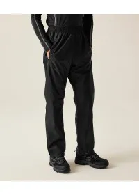 Regatta Pack Away Over Trousers TRW348 Black Product Image.