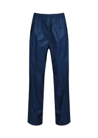 Regatta Packaway Pro Women's Overtrousers TRW349 Navy Front
