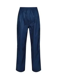 Regatta Packaway Pro Women's Overtrousers TRW349 Navy Rear