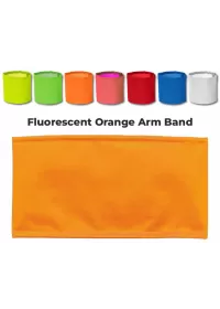Hi Vis arm band HVW66 Orange
