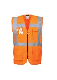 Portwest S476 Executive Vest Orange Front