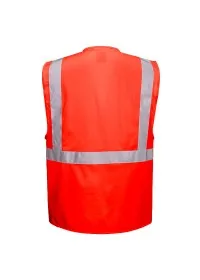 Portwest S476 Executive Vest Red Rear