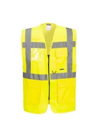 Portwest S476 Executive Vest Yellow Front