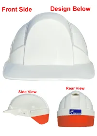 Centurion Reflex White Custom Printed Safety Helmet