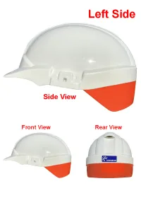 Centurion Reflex White Custom Printed Safety Helmet