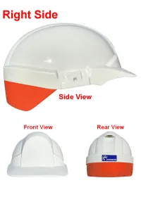 Centurion Reflex White Custom Printed Safety Helmet