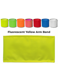 Hi Vis arm band HVW66 Yellow