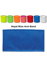 Hi Vis arm band HVW66 Royal Blue