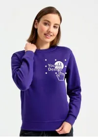 Ladies Deluxe Sweatshirt Uneek UC211 Product Image