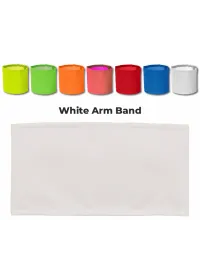 Hi Vis arm band HVW66 White