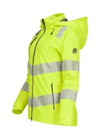 Pulsar Women's Yellow Hi Vis Waterproof Softshell REACT RCT850