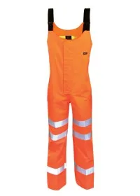 Hi Vis Gore Tex Salopettes Orange