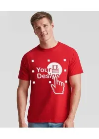 Personalised Original Full Cut Tee Fruit of the Loom SS048