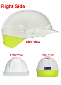 Centurion Reflex White Custom Printed Safety Helmet