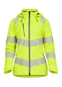 Pulsar Women's Yellow Hi Vis Waterproof Softshell REACT RCT850 Front