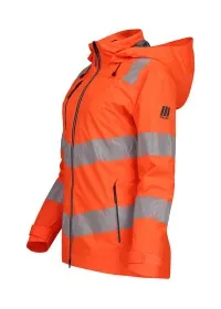 Pulsar Women's Orange Hi Vis Waterproof Softshell REACT RCT851