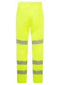 PULSAR REACT GRS Hi Vis Yellow Work Pants RCT808 Front