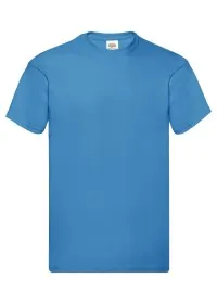 Fruit of the Loom SS048 Azure Blue