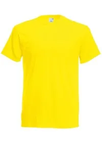Fruit of the Loom SS048 Yellow