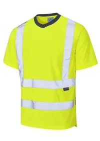 Leo Yellow hi vis T shirt T02