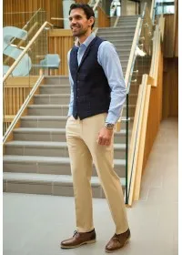 8025 Oliver Men's Tailored Fit Trousers