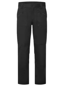ES887 Essential Action Trouser Black Front