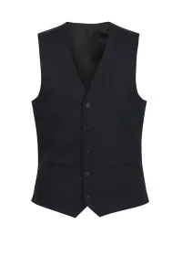 1295 Men's Mercury Waistcoat Black Front