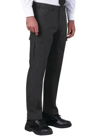 8968 Men's Tours Cargo Trouser Charcoal Front