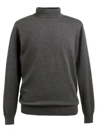4561 Franklin Turtleneck Charcoal Front
