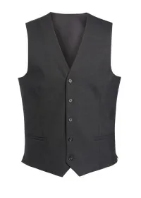 1539 Men's Nice Waistcoat Charcoal Front