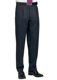 8732 Atlas Men's Trouser Charcoal Front
