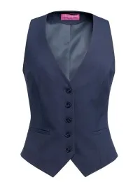 2391 Beatrice Women's Waistcoat Navy Front