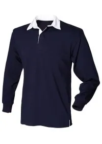 FR01M L/S rugby shirt Navy