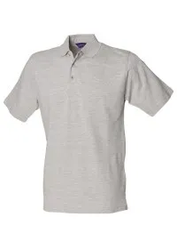 HB100 Polo Heather Grey