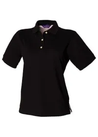 HB121 Ladies polo black