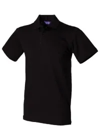 HB305 Stretch Polo Black