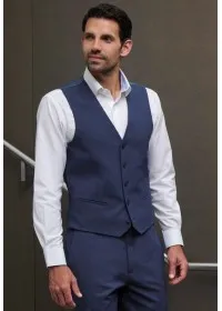 1914 George Waistcoat Denim