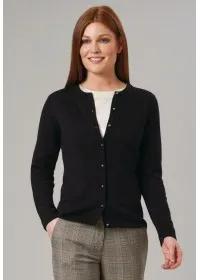 Seattle Women's Crew Neck Cardigan 2308