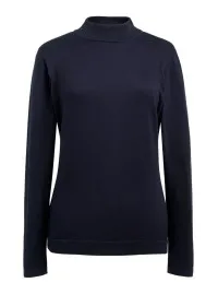 2389 Turtleneck Jumper Navy Front