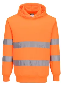 ES304 Essential Hi-Vis Hoodie Orange Front