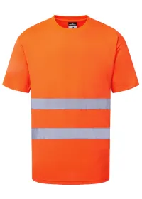 ES478 Essential Hi-Vis T-shirt Orange Front