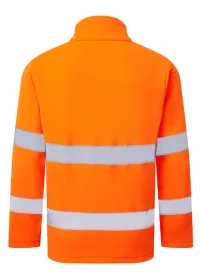ES250 Essential Hi-Vis Fleece Orange Rear