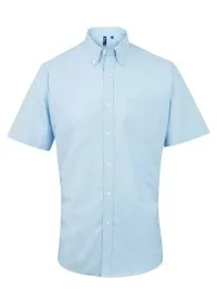 Premier PR236 Oxford Shirts Blue