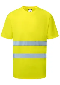 ES478 Essential Hi-Vis T-shirt Yellow Front
