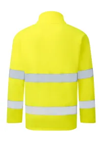 ES250 Essential Hi-Vis Fleece Yellow Rear