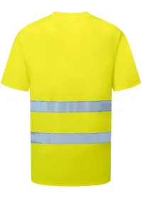 ES478 Essential Hi-Vis T-shirt Yellow Rear